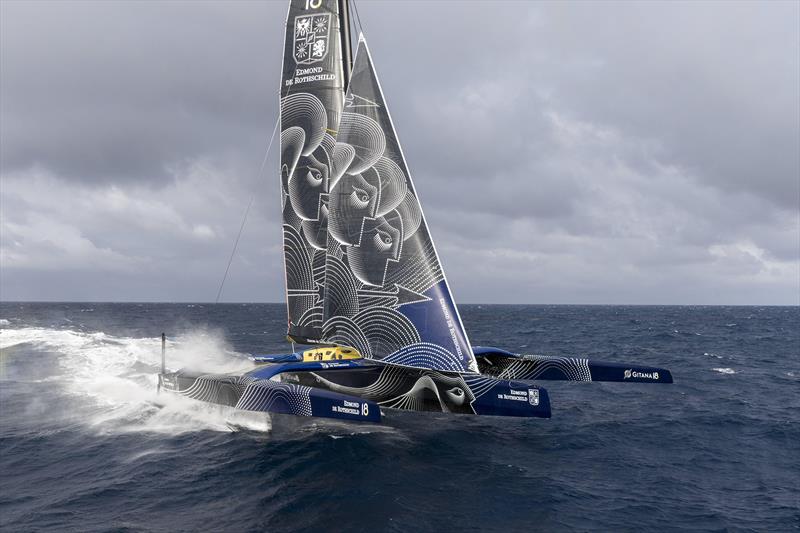 The new Gitana 18 at sea during initial testing - photo © Yann Riou / polaRYSE / GITANA SA