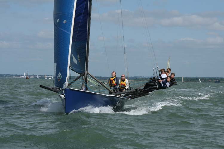 The Ultra 30 Zombie during the Royal Southern May Regatta photo copyright Eddie Mays taken at Royal Southern Yacht Club and featuring the Ultra 30 class