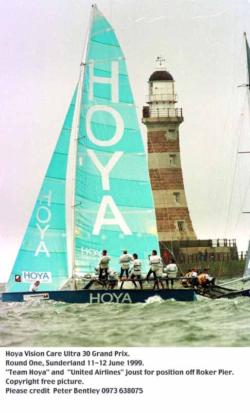 Action from the 1999 Ultra 30 Grand Prix in Sunderland photo copyright Peter Bentley taken at  and featuring the Ultra 30 class