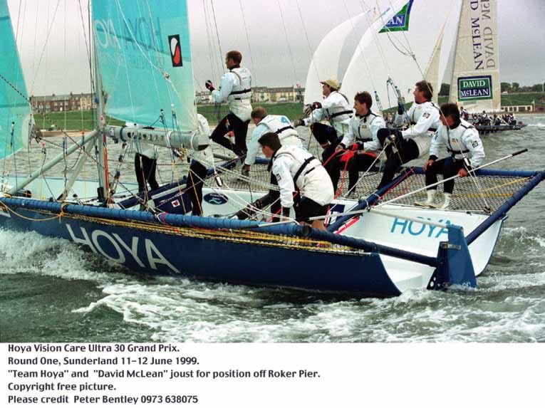 Action from the 1999 Ultra 30 Grand Prix in Sunderland photo copyright Peter Bentley taken at  and featuring the Ultra 30 class