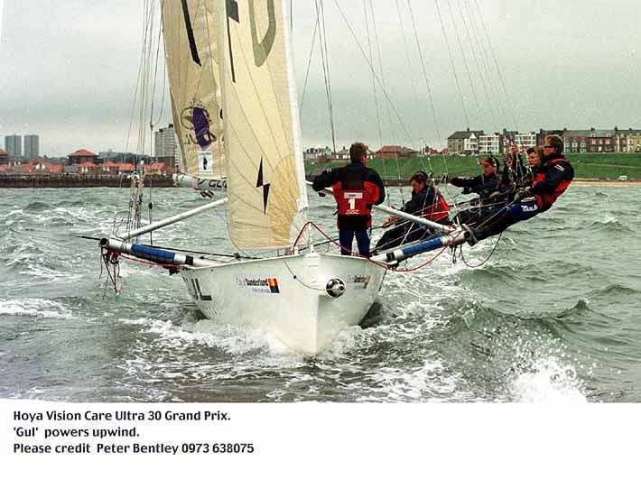 Action from the 1999 Ultra 30 Grand Prix in Sunderland photo copyright Peter Bentley taken at  and featuring the Ultra 30 class