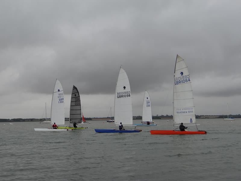Upwind during race 1 in the Unicorn Nationals at Stone - photo © Tanya Piper