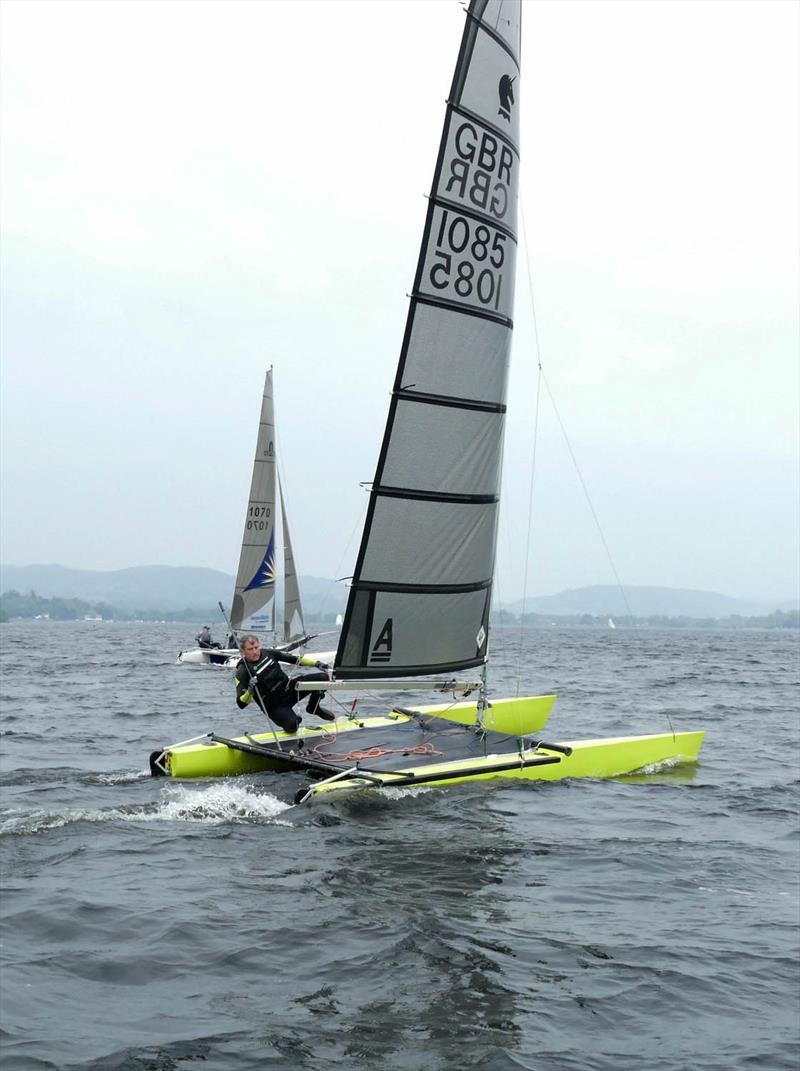 GJW Direct Bala Catamaran Open photo copyright John Hunter taken at Bala Sailing Club and featuring the Unicorn class