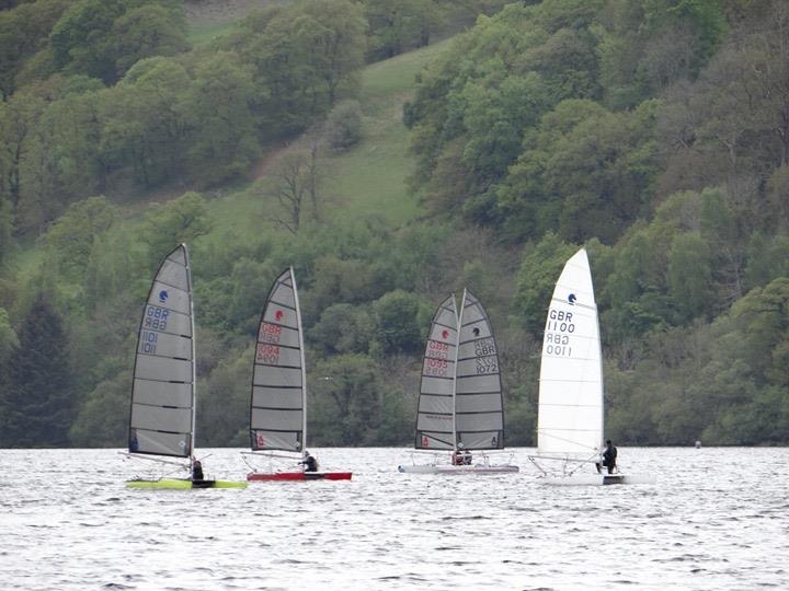 Unicorn Travellers' Series Round 2 at Bala  photo copyright Tanya Piper taken at Bala Sailing Club and featuring the Unicorn class