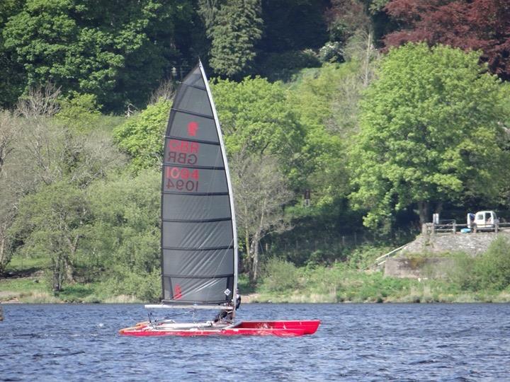 Unicorn Travellers' Series Round 2 at Bala  photo copyright Tanya Piper taken at Bala Sailing Club and featuring the Unicorn class