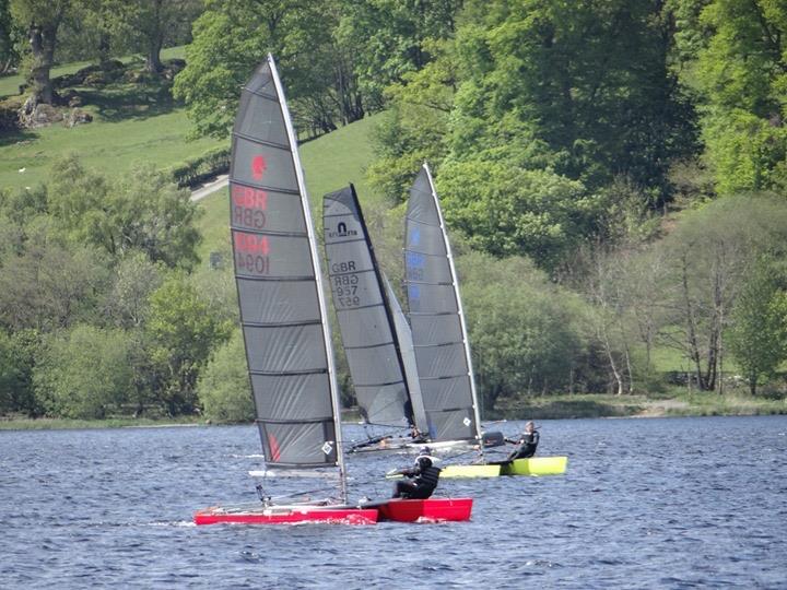 Unicorn Travellers' Series Round 2 at Bala  photo copyright Tanya Piper taken at Bala Sailing Club and featuring the Unicorn class