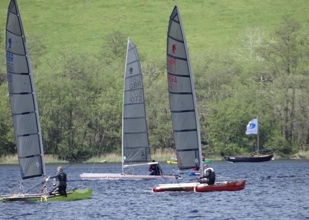 Unicorn Travellers' Series Round 2 at Bala  photo copyright Tanya Piper taken at Bala Sailing Club and featuring the Unicorn class