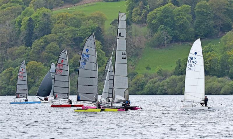 Planar Heaters UK 42nd Bala Cat Open photo copyright John Hunter taken at Bala Sailing Club and featuring the Unicorn class