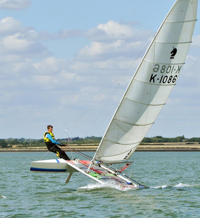 Stone Week 2019 photo copyright Nick Champion / www.championmarinephotography.co.uk taken at Stone Sailing Club and featuring the Unicorn class