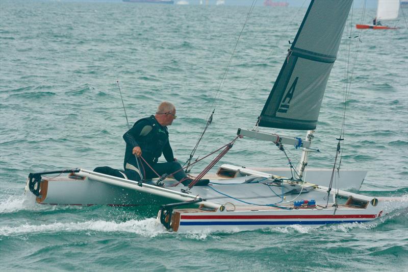 2022 Unicorn Nationals at Hayling Ferry Sailing Club photo copyright Peter Newman taken at Hayling Ferry Sailing Club and featuring the Unicorn class