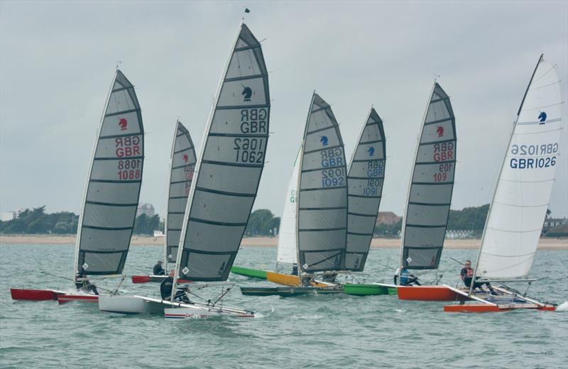 2022 Unicorn Nationals at Hayling Ferry Sailing Club photo copyright Peter Newman taken at Hayling Ferry Sailing Club and featuring the Unicorn class