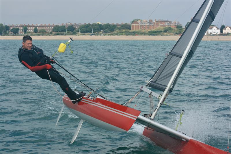 2022 Unicorn Nationals at Hayling Ferry Sailing Club photo copyright Peter Newman taken at Hayling Ferry Sailing Club and featuring the Unicorn class