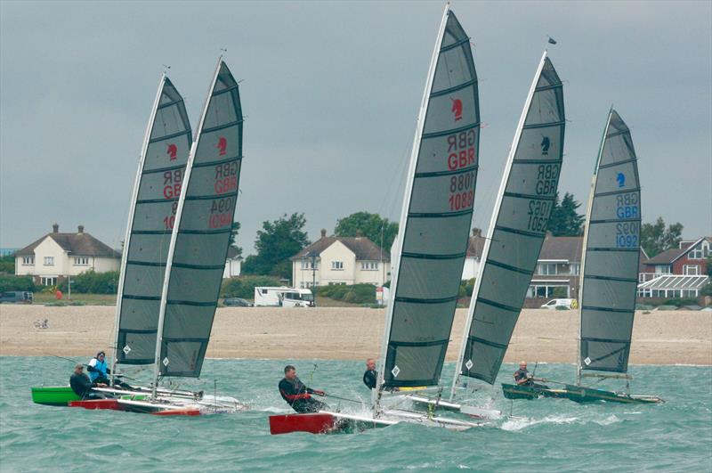 2022 Unicorn Nationals at Hayling Ferry Sailing Club photo copyright Peter Newman taken at Hayling Ferry Sailing Club and featuring the Unicorn class
