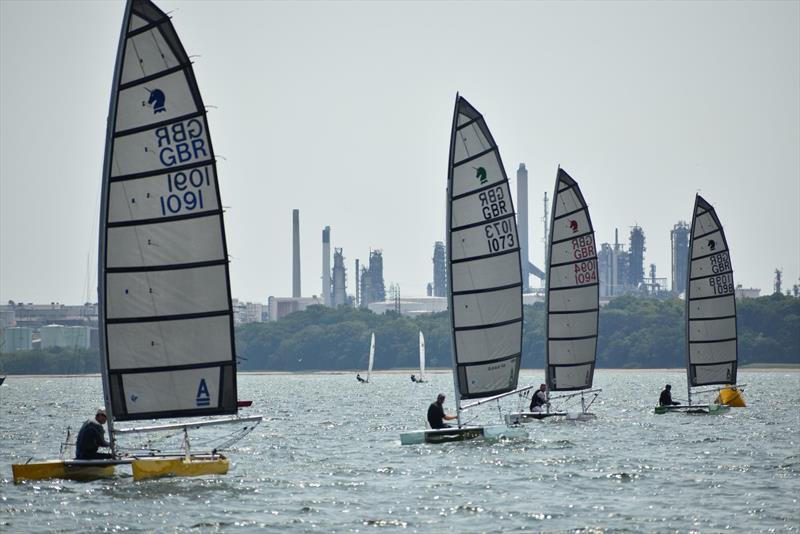 54th Unicorn Nationals at Weston photo copyright Dougal Henshall  taken at Weston Sailing Club and featuring the Unicorn class