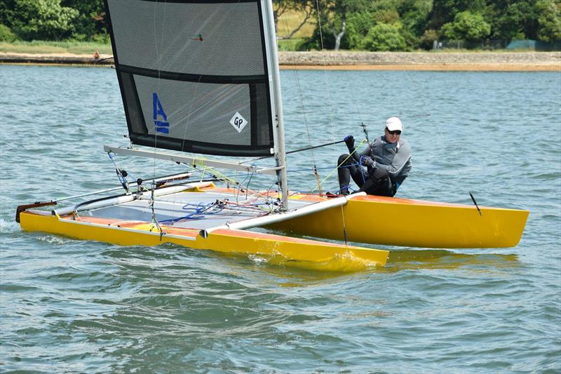 William Dawson wins the 54th Unicorn Nationals at Weston photo copyright Dougal Henshall taken at Weston Sailing Club and featuring the Unicorn class