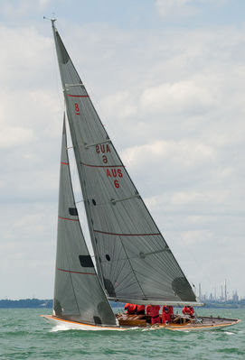 The Classic 8 Metre yacht Saskia is looking for a new owner photo copyright Universal Marina taken at  and featuring the  class