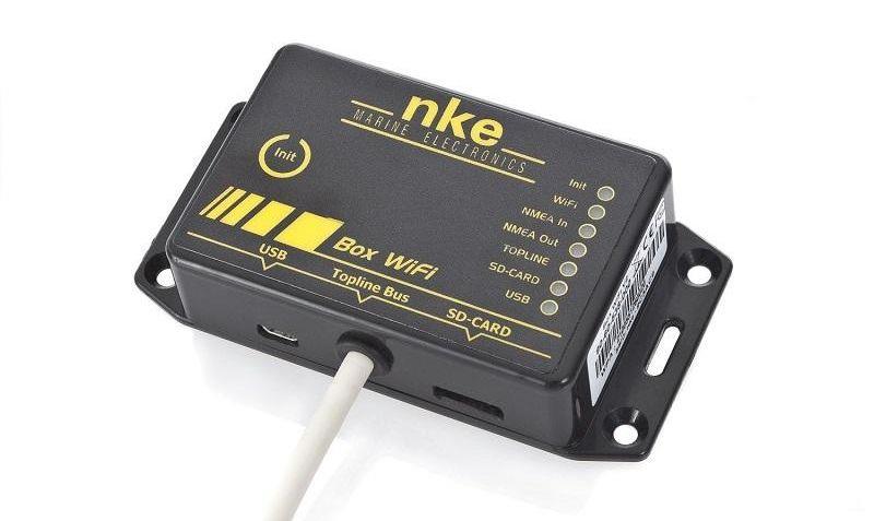USB Datalog WiFi Box from nke photo copyright nke Marine Electronics taken at  and featuring the  class