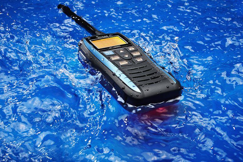 Icom IC-M25 Handheld VHF Radio - An Important Part of Your Safety Kit - photo © ICOM