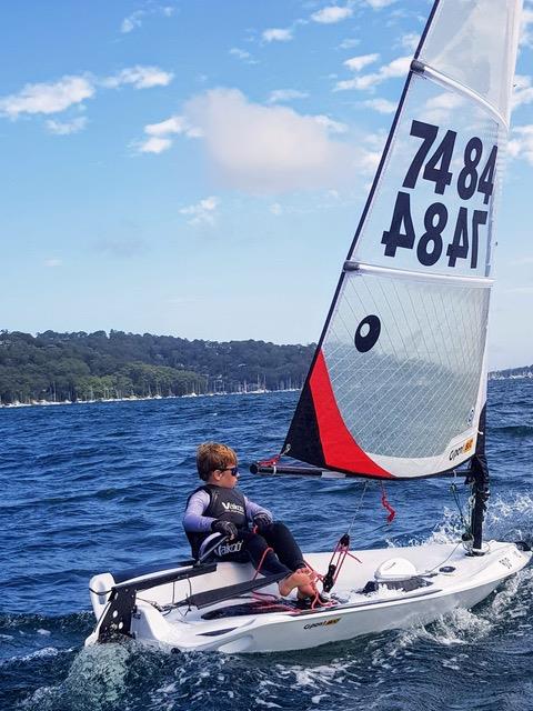 O'pen Skiff sailor Josh Tallis photo copyright Vaikobi taken at  and featuring the  class