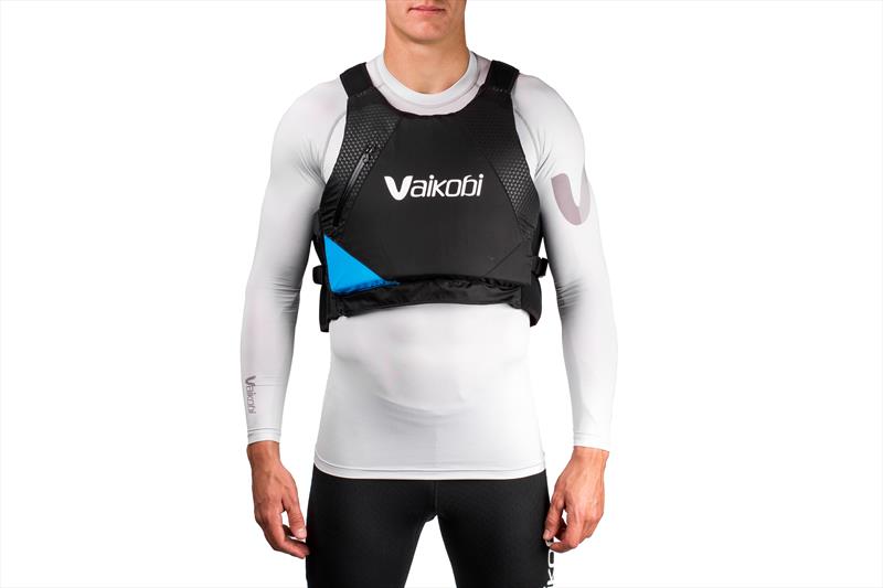 Vaikobi VX Race PFD in Black photo copyright Laura Saler taken at  and featuring the  class