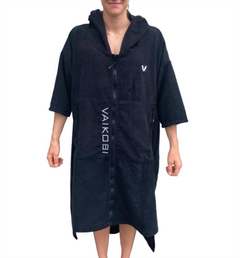 Full zip hooded towel photo copyright Vaikobi taken at  and featuring the  class