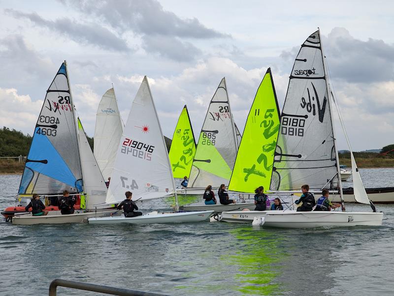 Keyhaven YC Junior & Youth Regatta 2022 photo copyright Mark Jardine taken at Keyhaven Yacht Club and featuring the Topaz Vibe class