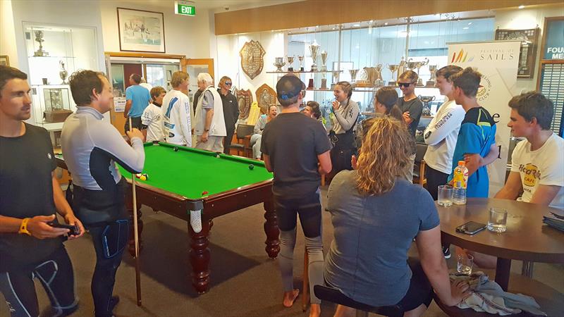 Day 4 racing cancelled at the Viper Worlds at Geelong photo copyright Lisa Ratcliff taken at Royal Geelong Yacht Club and featuring the Viper class