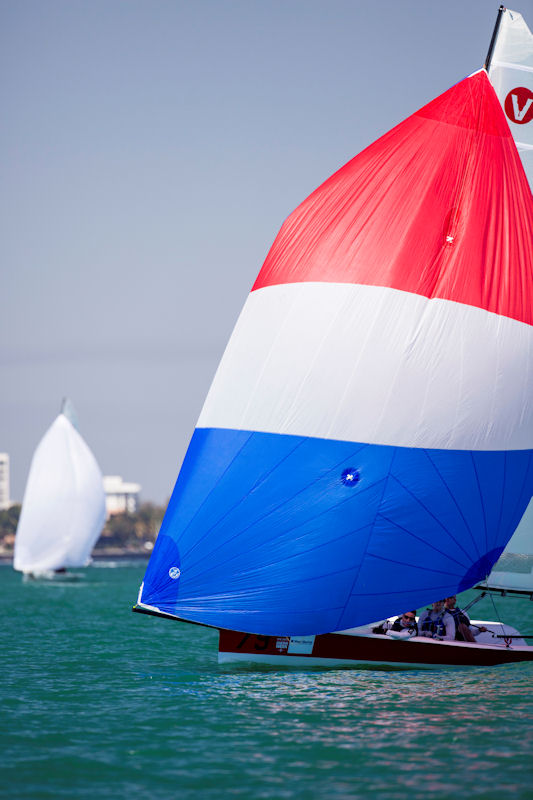 Andrew Weiss won today's race for the Viper 640 fleet at Bacardi Miami Sailing Week photo copyright Cory Silken / BMSW taken at  and featuring the Viper 640 class