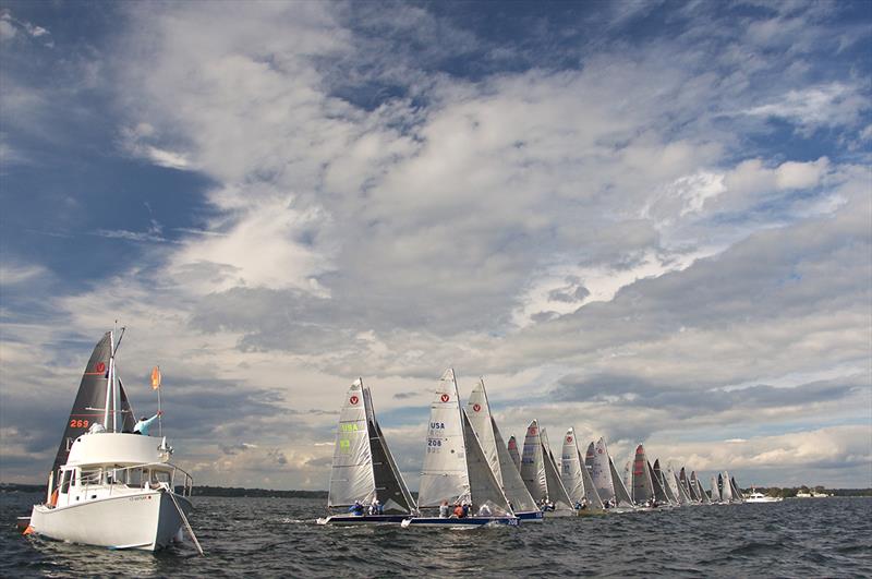 2021 Viper 640 North American Championship photo copyright Rick Bannerot, ontheflyphoto.com taken at Noroton Yacht Club and featuring the Viper 640 class