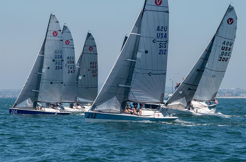 Long Beach Race Week photo copyright Tom Walker taken at Long Beach Yacht Club and featuring the Viper 640 class