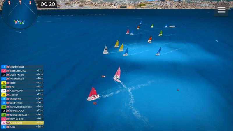 Virtual Regatta photo copyright Virtual Regatta taken at  and featuring the Virtual Regatta class