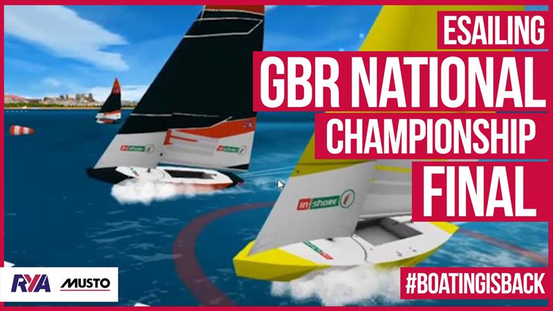 GBR National Championship final photo copyright RYA taken at Royal Yachting Association and featuring the Virtual Regatta class