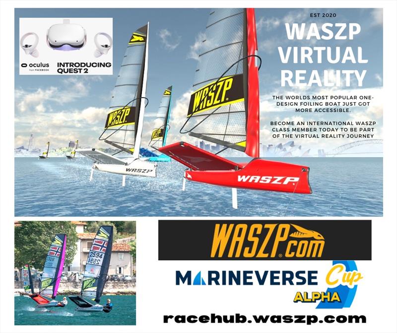 WASZP Virtual Reality photo copyright WASZP taken at  and featuring the Virtual Regatta class