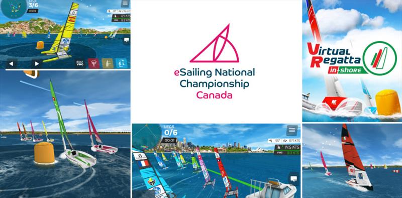 Canadian eSailing Championships photo copyright Sail Canada taken at Sail Canada and featuring the Virtual Regatta class