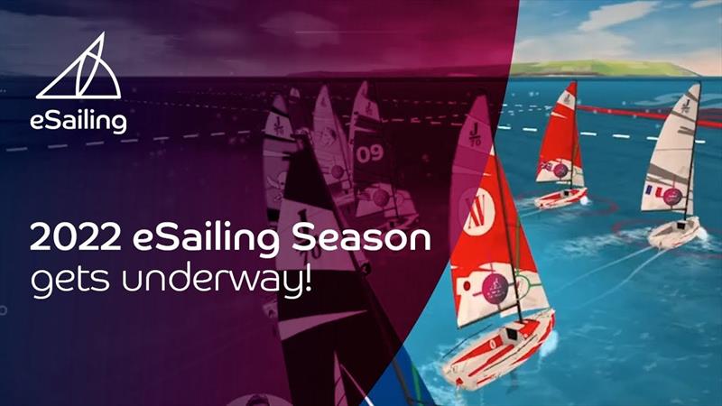 2022 eSailing Season gets underway! - photo © World Sailing TV