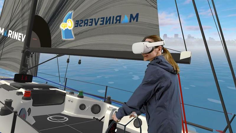 NauticEd and MarineVerse launched the first-ever virtual reality sailing course incorporating VR gaming with sailing training techniques and programs photo copyright NauticEd taken at  and featuring the Virtual Regatta class