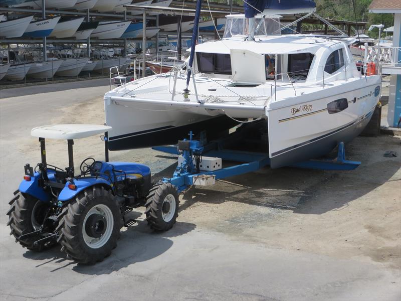 Leopard 44 at Peake Yacht Services photo copyright Bruce Amlicke taken at  and featuring the  class