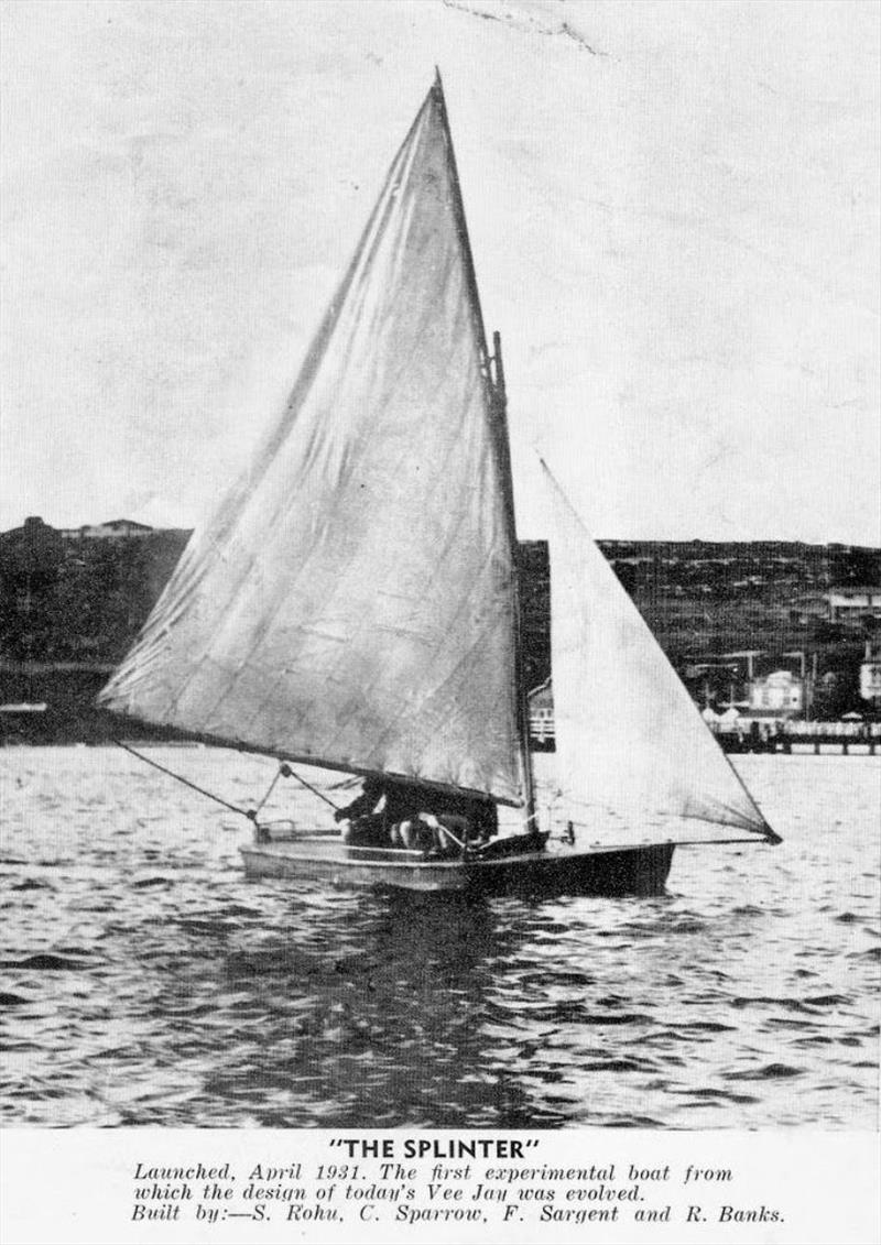 Vee-Jay dinghy photo copyright Byron Georgouras taken at Vaucluse Yacht Club and featuring the VJ class