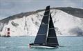 Pyewacket 70 head out past the Needles in the 2025 Rolex Fastnet Race - 2025 -  - VO 70 Mod - Skipper: Roy Disney - USA © Rolex / Carlo Borlenghi
