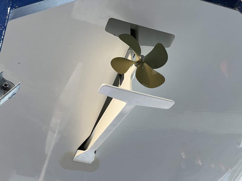 Retractable propellor - Pyewacket - Juan Yachts Design - September 2025 photo copyright Sail-World NZ taken at Royal Ocean Racing Club and featuring the Volvo 70 class