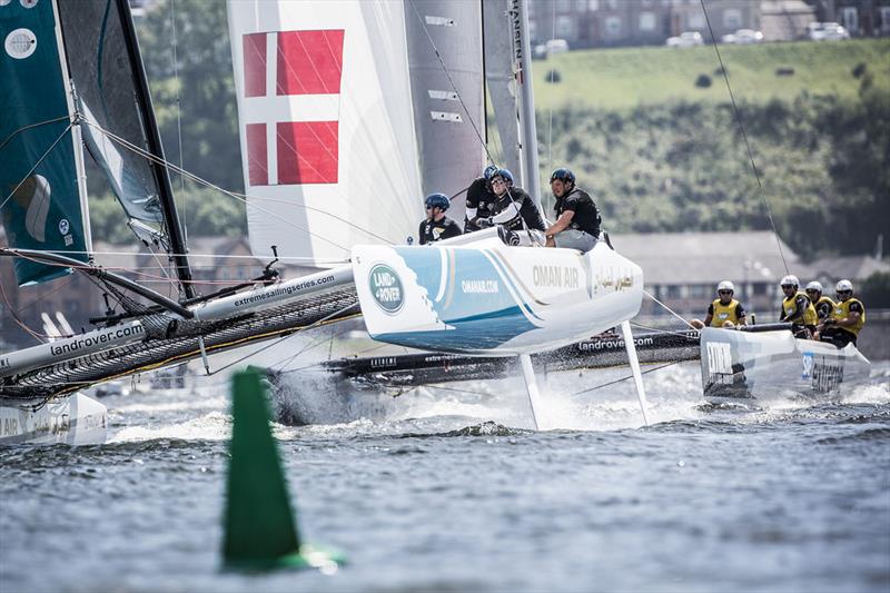 Day 1 of Extreme Sailing Series Act 4 Cardiff - photo © Mark Lloyd / www.lloyd-images.com