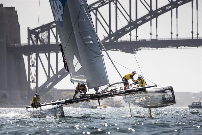 Day 1 of Extreme Sailing Series™ Act 8, Sydney photo copyright Lloyd Images taken at  and featuring the Extreme 40 class