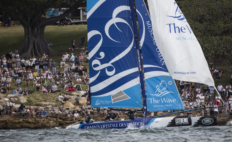 Day 3 of Extreme Sailing Series™ Act 8, Sydney photo copyright Lloyd Images taken at  and featuring the Extreme 40 class