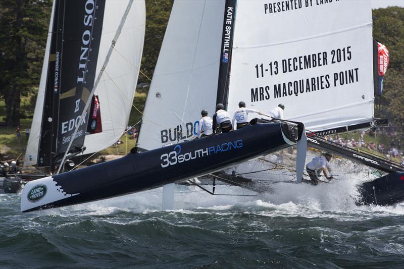 Day 4 of Extreme Sailing Series™ Act 8, Sydney photo copyright Lloyd Images taken at  and featuring the Extreme 40 class