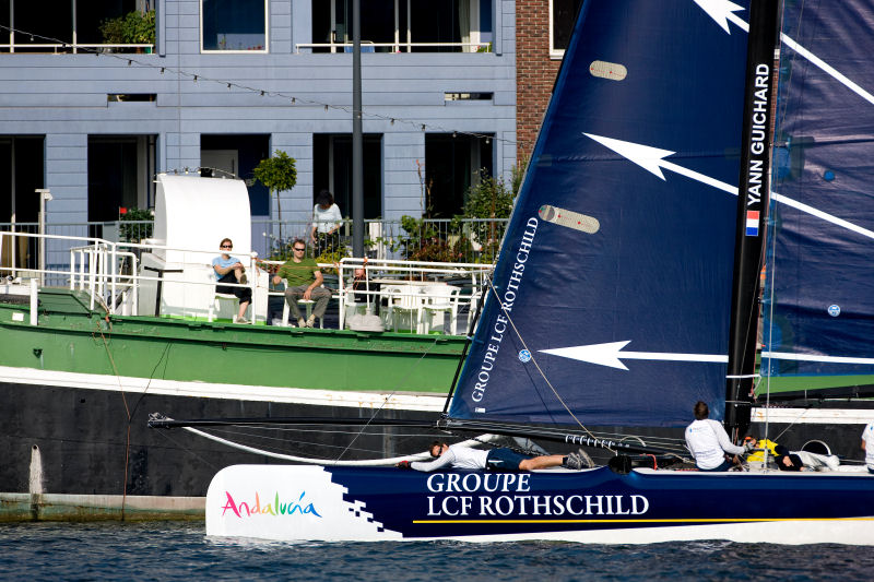 Gitana Extreme wins the iShares Cup Amsterdam photo copyright TH Martinez / Sea&Co / OC Events taken at  and featuring the Extreme 40 class