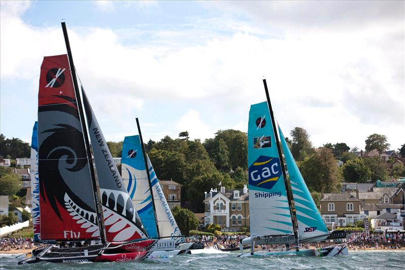 Aberdeen Asset Management Cowes Week day 2 photo copyright Lloyd Images / www.lloydimages.com taken at  and featuring the Extreme 40 class