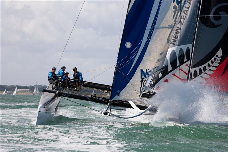 Aberdeen Asset Management Cowes Week day 2 photo copyright Lloyd Images / www.lloydimages.com taken at  and featuring the Extreme 40 class