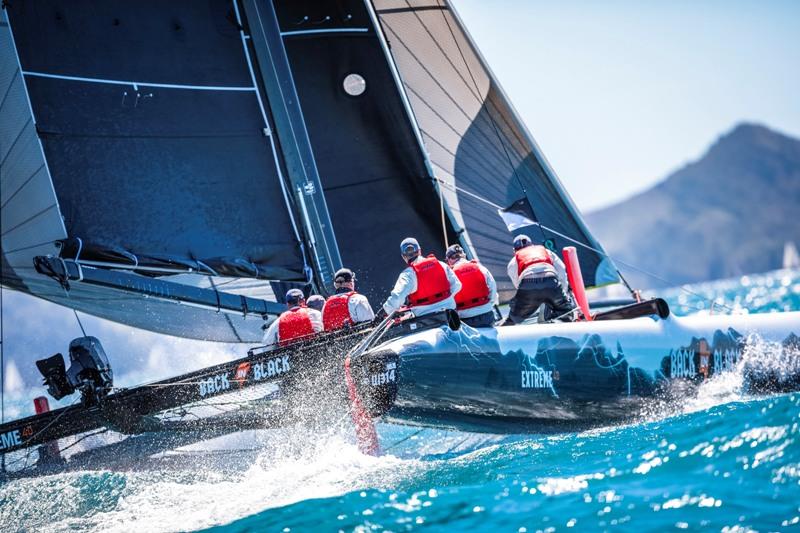 Back in Black Extreme 40 day 4 racing - 2019 Hamilton Island Race Week photo copyright Salty Dingo taken at Hamilton Island Yacht Club and featuring the Extreme 40 class
