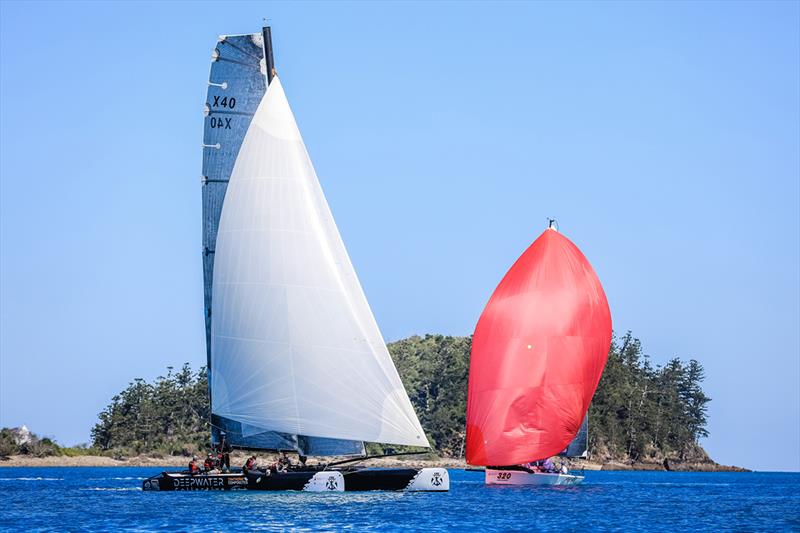 Deepwater Collective Hamilton Island Race Week photo copyright Salty Dingo taken at Royal Geelong Yacht Club and featuring the Extreme 40 class