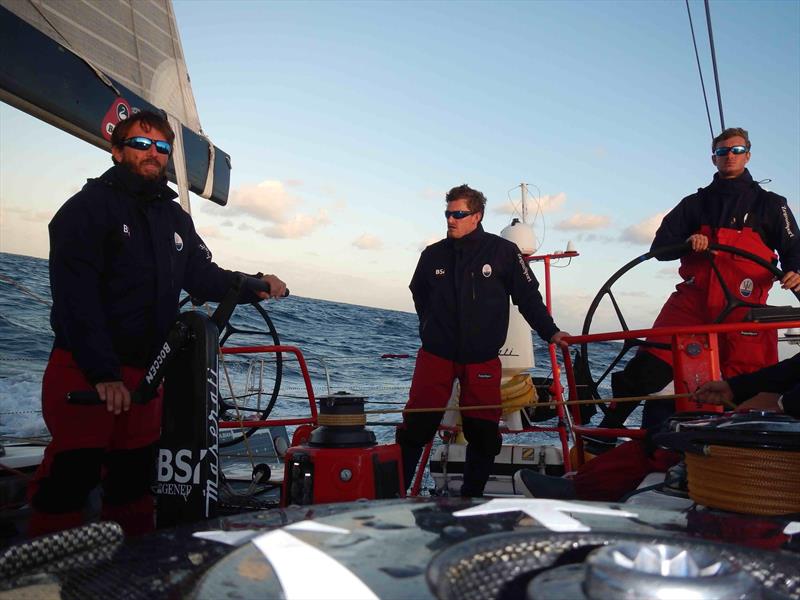 Calmer conditions on Maserati during the Cape to Rio yacht race photo copyright Imagina taken at Royal Cape Yacht Club and featuring the Volvo 70 class